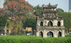 Hoan Kiem Lake Hanoi Vietnam