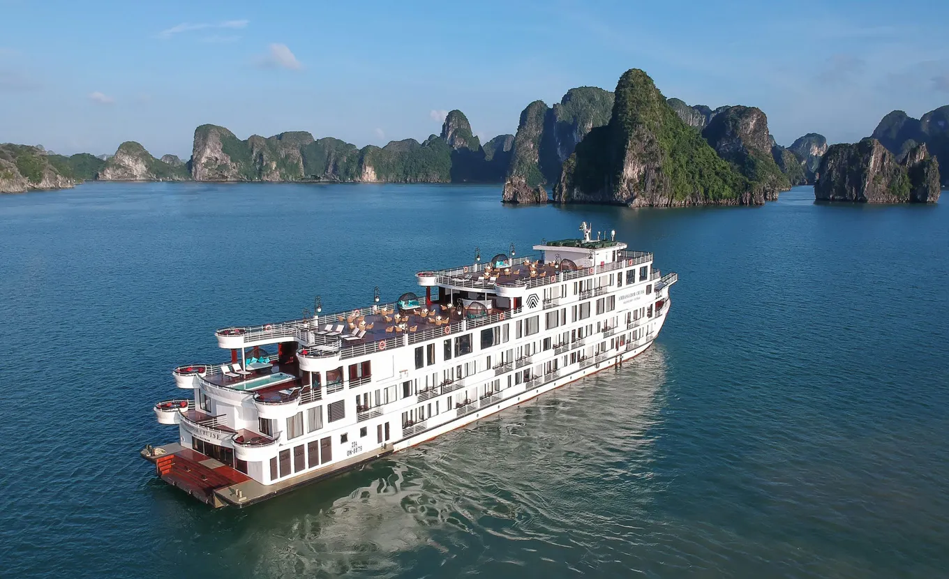 Ambassador Cruise - Halong Bay 3 Days 2 Nights